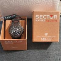 OROLOGIO DA POLSO SECTOR NATURE IN LEGNO