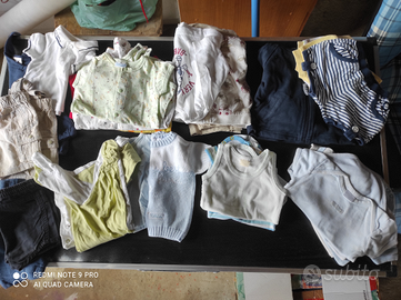 Abbigliamento bambino 0-3 mesi