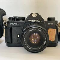 Yashica FX3  Obiettivo50mm e Yashica zoom 70-210mm