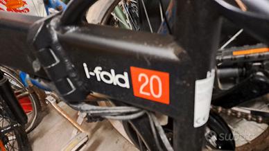 bicicletta elettrica pieghevole i fold e bike