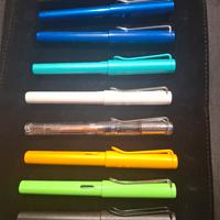 lotto stilografiche lamy safari Al star vista 