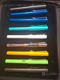 lotto stilografiche lamy safari Al star vista 