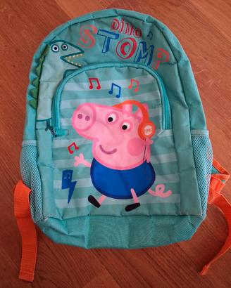 Zaino scuola materna  George di Peppa Pig