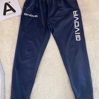 Pantalone tuta Givova taglia XL colore blu
