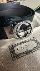 Cintura gucci dupleface