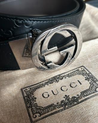 Cintura gucci dupleface
