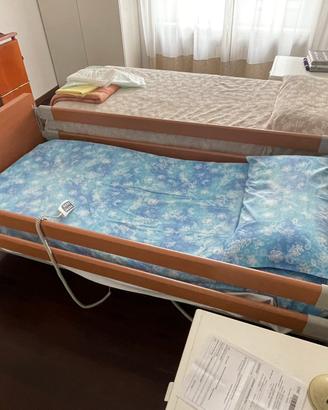 Letto nuovo per anziani elettrico e con sponde