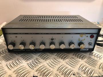 Amplificatore a transistor vintage “Paso T-65”