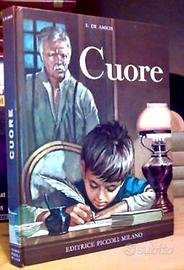 Libro "Cuore" del 1971 con custodia protettiva