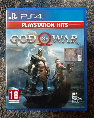 GOD OF WAR PLAYSTATION HITS PS4