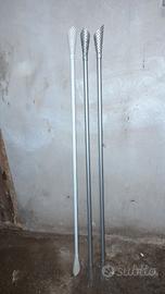 Aste in alluminio telescopiche per tende.