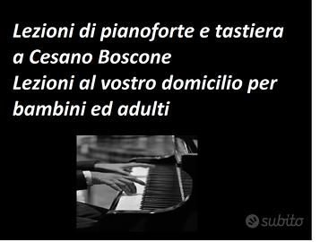 Corso di pianoforte e tastiera Cesano Boscone
