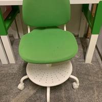 Sedia per scrivania con rotelle