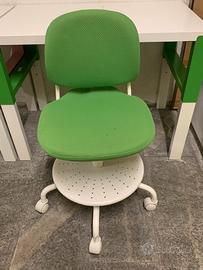 Sedia per scrivania con rotelle