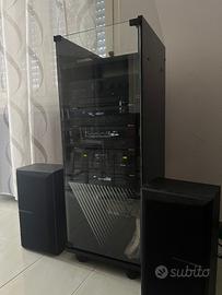 Impianto Stereo hi-fi Kenwood modulare 5 pezzi