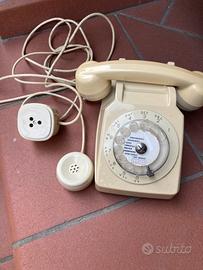 Telefono fisso vintage ediz.  francese funzionante
