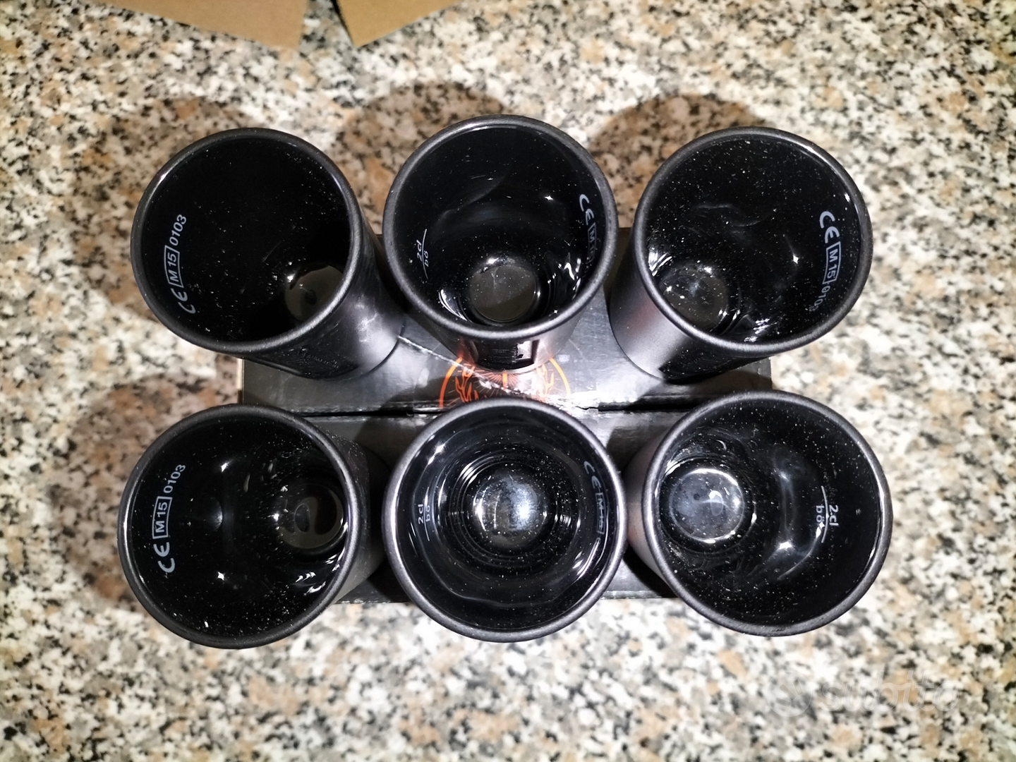 Bicchiere Shot Jagermeister 4 CL 6 pezzi - Giosiwine