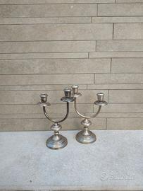 candelieri in argento 