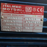Motore elettrico trifase