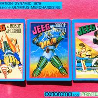 JEEG ROBOT Vintage QUADERNI anime manga 1979 TOEI