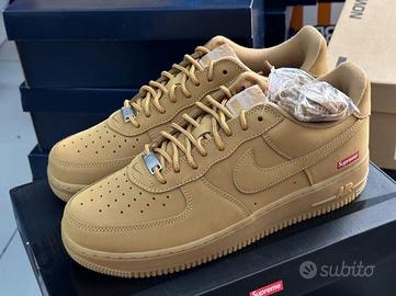 Nike Air Force 1 Low  Supreme (Uomo) Wheat
