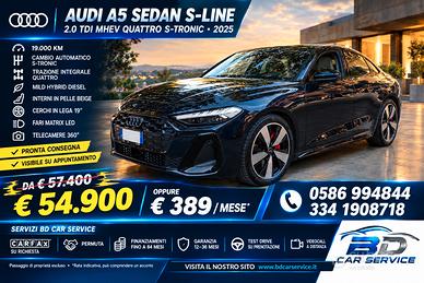 AUDI A5 SEDAN 2.0 TDI MHEV QUATTRO S-LINE BLACK ED