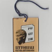 Pass/distintivo per i LITTORIALI BOLOGNA 1939/40