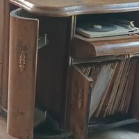 mobile bar con giradischi anni 30