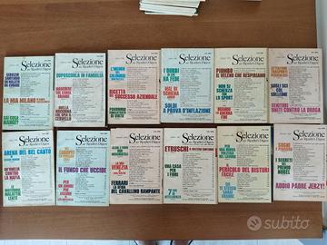 Selezione Reader's Digest annate varie