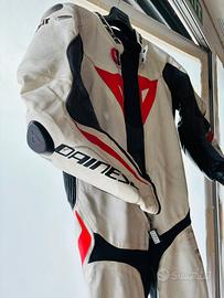 Tuta moto Dainese Mugello RR D-air taglia 50