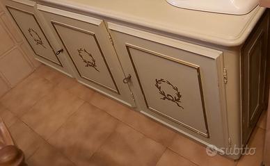 credenza madia mobiletto legno