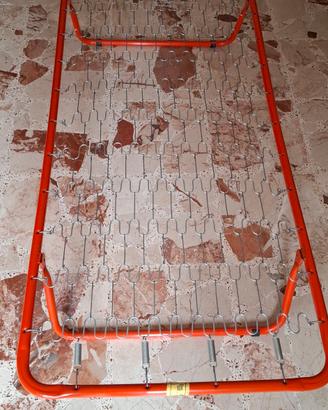 4 Reti Singole a Molle con Gambe pieghevoli 