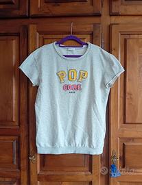 T-shirt in felpa Pinko