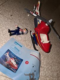 Elicottero Vigili del Fuoco Playmobil set 70492