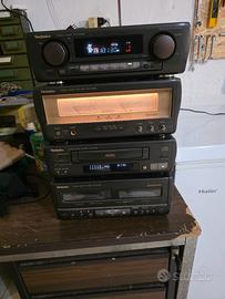 Impianto Stereo Technics Sc-ca1080 (Vu Meter)