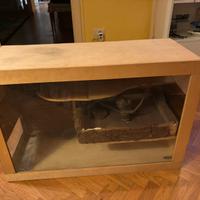 Terrario per  Rettili 80 x 34 x 52