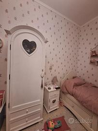 cameretta shabby romantica
