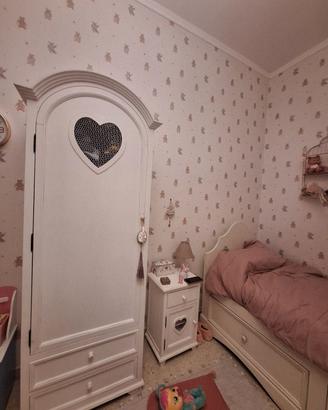cameretta shabby romantica