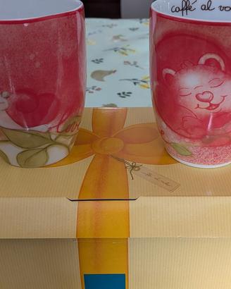 Thun - coppia di mug ( farfalle)