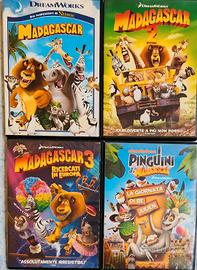 set DVD Madagascar 