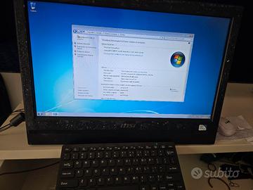 PC All-in-One MSI Touchscreen da 20" + Tastiera e 