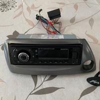 Autoradio Norauto 1 DIN Bluetooth + adattatori iso