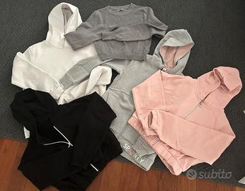 Set di n.7 felpe femmina 10-12 anni