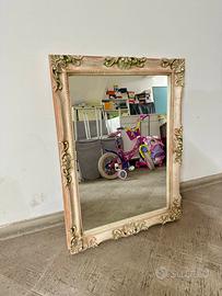 Specchio da ingresso in polvere di marmo