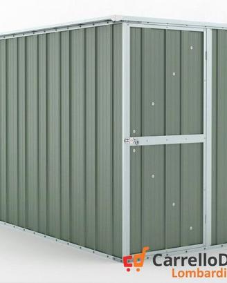 deposito attrezzi box giardino 175x307 verde