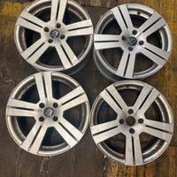 4 - CERCHI IN LEGA PEUGEOT 7X17 4X108 ET14 CB65,1