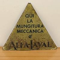 Insegna pubblicitaria vintage.