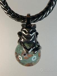 Raro Pendente TROLLBEADS Cat Bead
