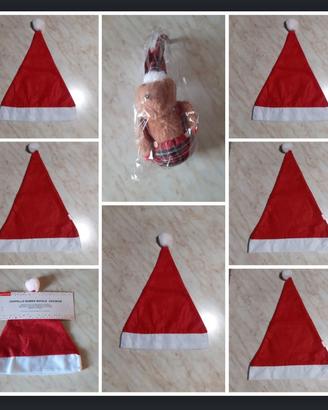 Decorazione natalizia Orsetto 7 Cappellini Natale
