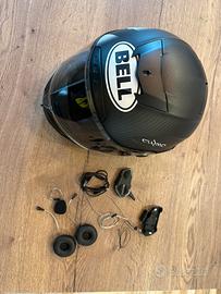 Casco Bell Race Star con interfono Midland